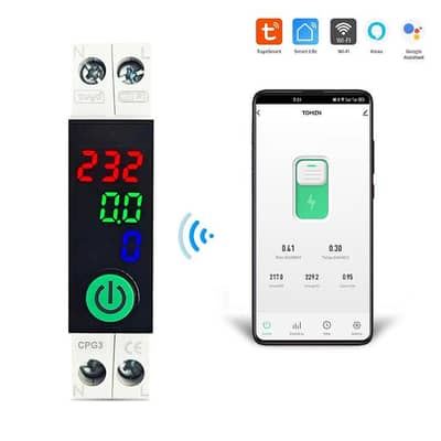 WiFi smart unit lock 63A power Breaker
