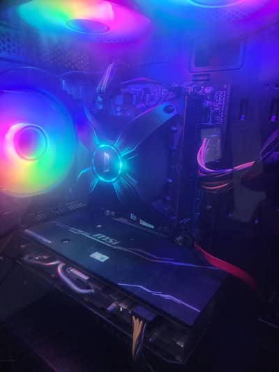 Amd Ryzen 5 5500 with rgb Cooler and Gigabyte A520m k v2
