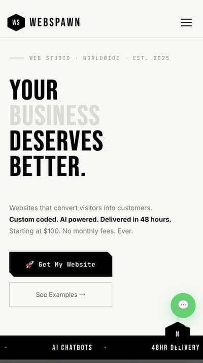 Modern Websites