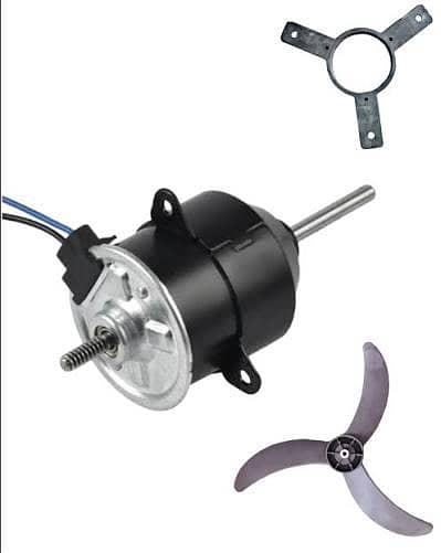 MOTOR DC 12 V WITH FAN BLADE