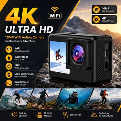 ACTION SPORTS CAMERA GO PRO CAMERA FOR VELOGING#03338927431#