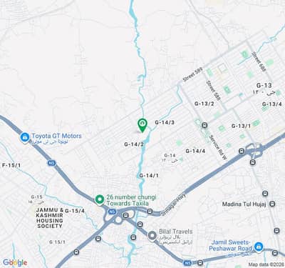 Prime Location 25x40 Residential Plot Available For Sale In G-14/2 Islamabad