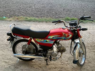 Honda CD70 10/10 good condition