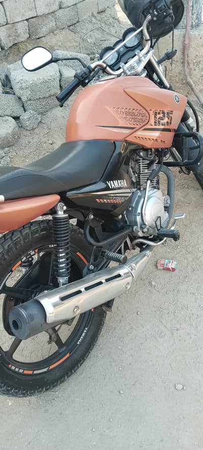 YAMAHA YBR125G 2024 MATT ORENG CLOURE xchange posiable gr150 204 or 25