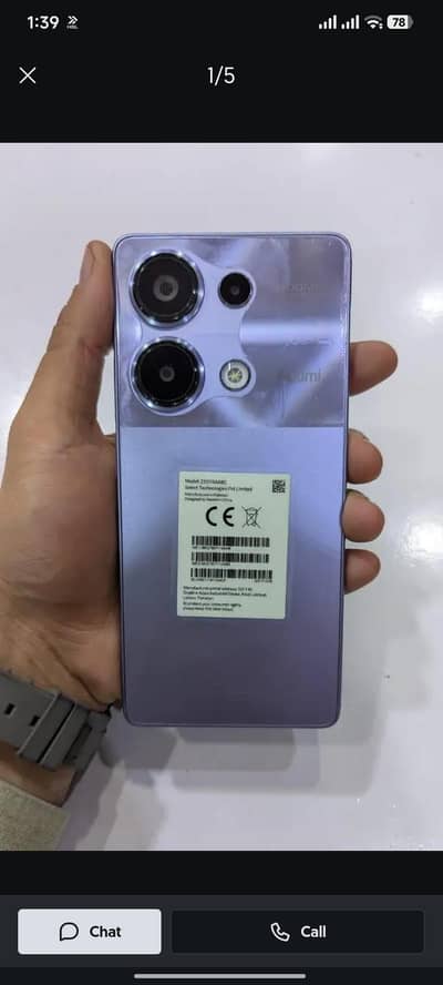 Redmi Note 13 pro with box