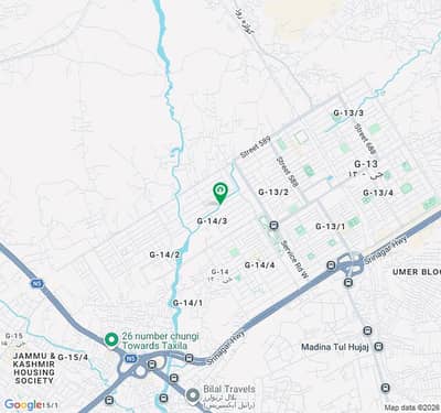 Prime Location 50x90 Residential Plot Available For Sale In G-14/3 Islamabad