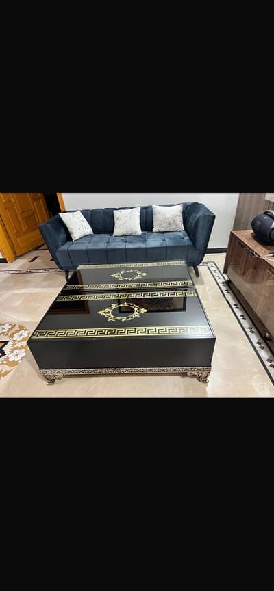 12 seater sofa with 2 tables for sale