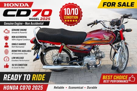 Honda CD 70 Genuine, Non Accidental