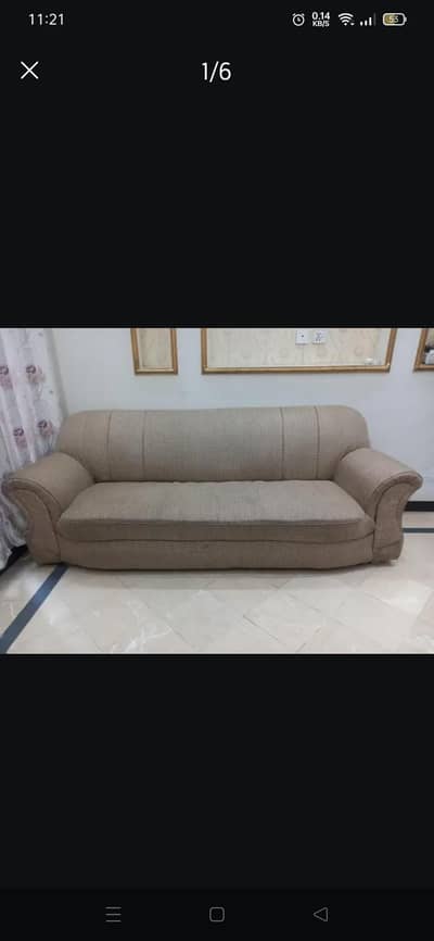 5 Seater sofa set 3+1+1