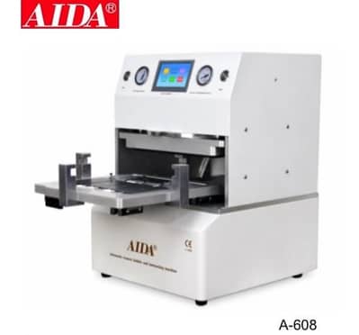 aida-608 mobile lcd glass lamination machine