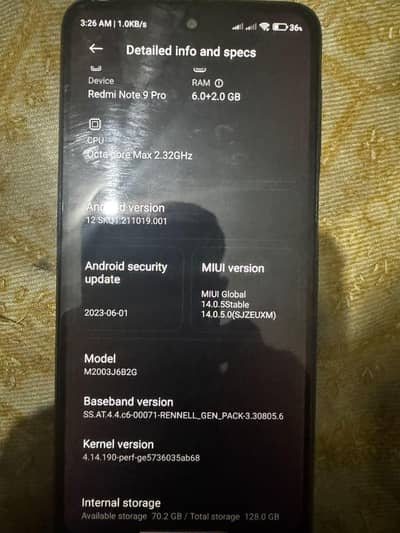 Redmi note 9 pro