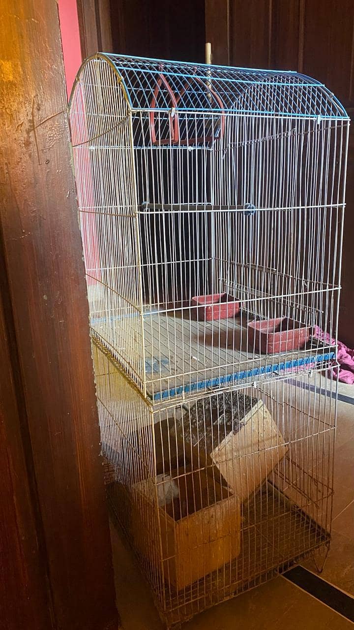 2 PORTION CAGE with 3 boxes 2