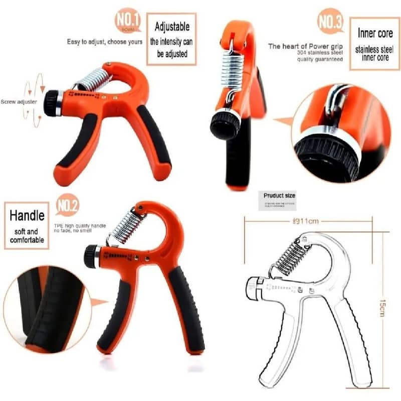 adjustable hand gripper sets 2