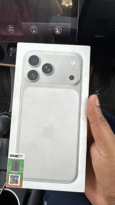 Iphone 17 pro max PTA approved 19 cycle hai full warranty hai