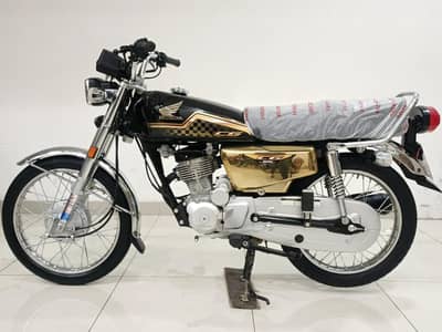 HONDA CG-125 GOLD EDITION MODEL 2024