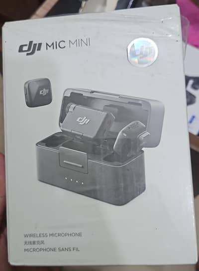 Dji mini mic with 2 transmitters