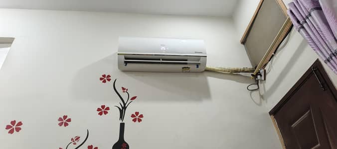 1 ton haier inverter ac only 1 season use