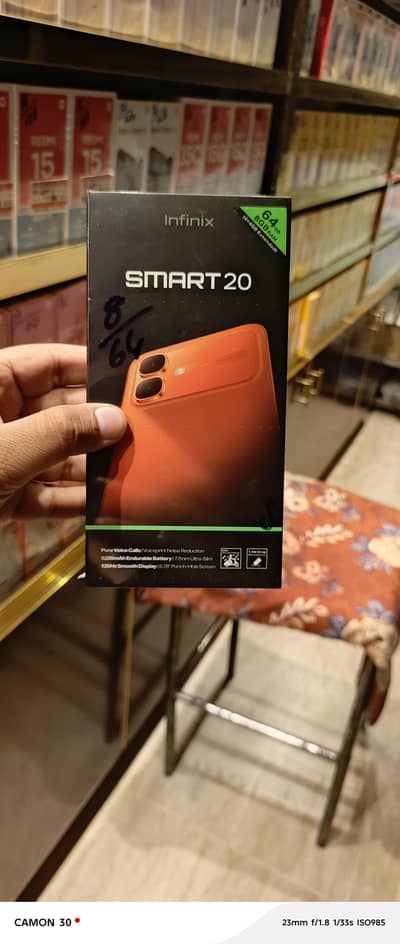INFINIX SMART 20 4/64 OFFICIAL 1 WARRANTY PACK PHONE