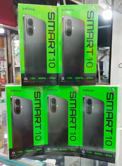 INFINIX SMART 10 8/64 BOX PACK OFFICIAL COMPANY PACK ALL. COLORS