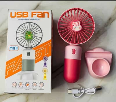 Mini chargable fan