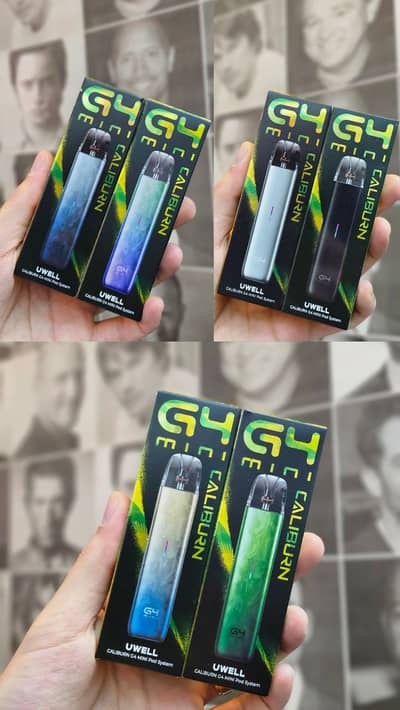 Caliburn G4 mini pod and vape 21+