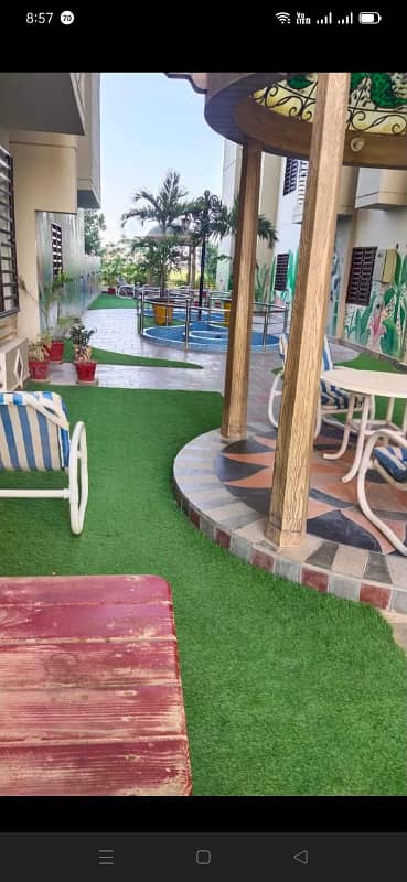 Brand New Project Safari Enclave Luxuries Flat 3 Beds DD Road Facing 2nd Floor Avaiable For Rent