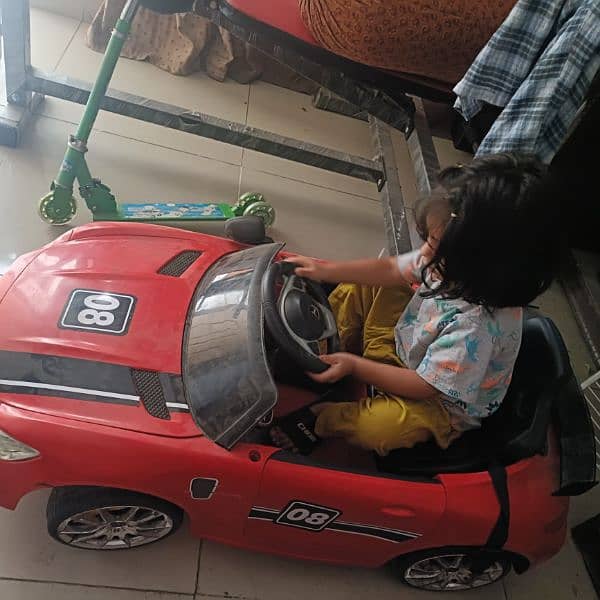 Red Electric Car for Kids for sale. 1