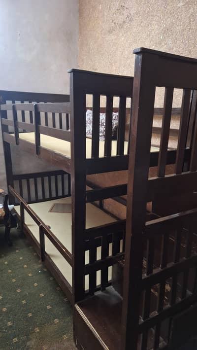 Premium Solid Wood Bunk Bed – Perfect for Kids & Adults!