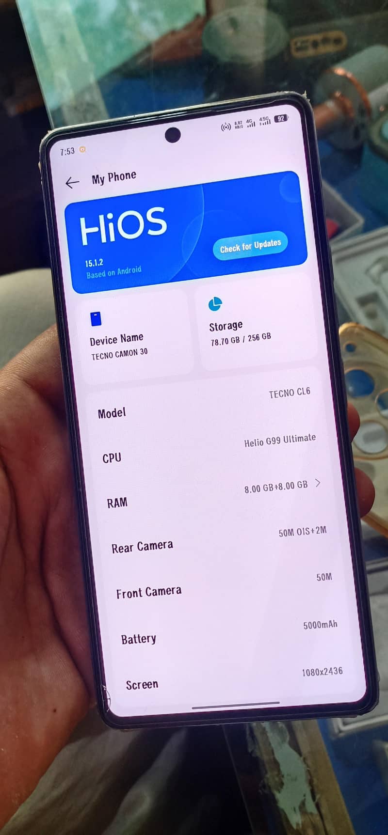Tecno camon 30 7