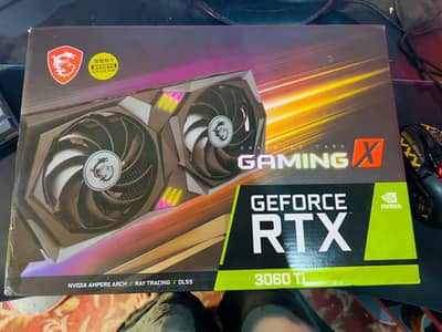 MSI RTX 3060 Ti Gaming X 8GB GPU - Box Pack Graphics Card