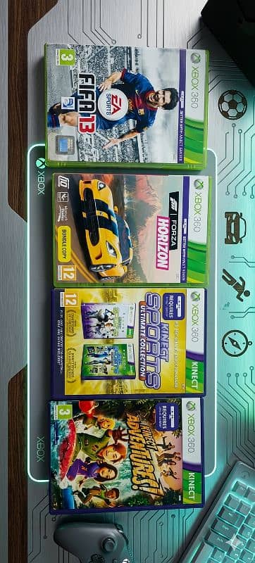 xbox 4 games  cds available good condition
