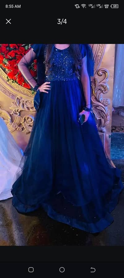 Neavy blue fairy maxi in medium size