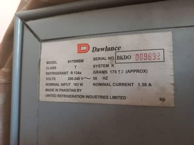 Dawlance fridge