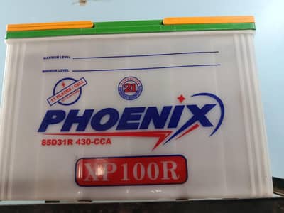 Phoenix 100 R battery Used only one season