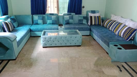 u-shape sofa set