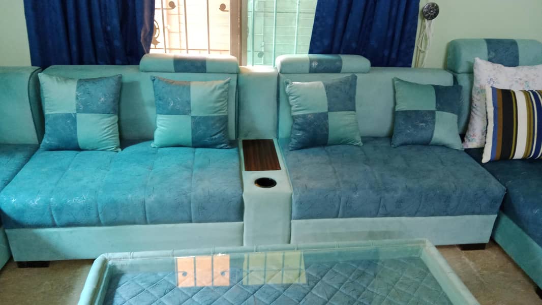 u-shape sofa set 4