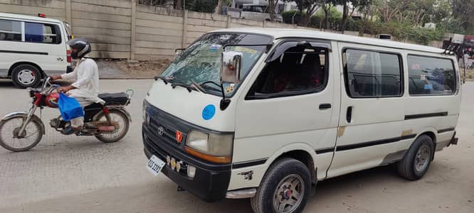 Toyota Hiace 1992 Model (Kota 2014), Diesel