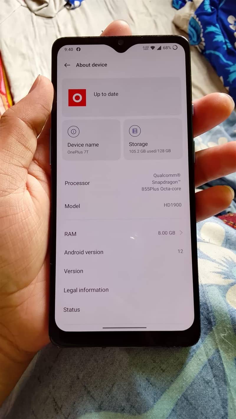 One Plus 7T 9