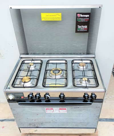 Imported Italian Cooking Range Tecnogas Oven - 6 Months Warranty Stove
