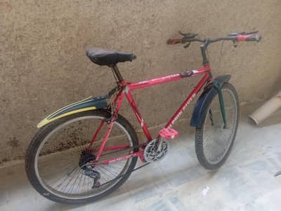 2 mountain bikes