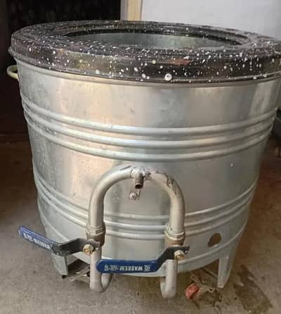 Tandoor (4 Roti) New Rs 5900 (Can be used on Sui Gas & Cylinder)