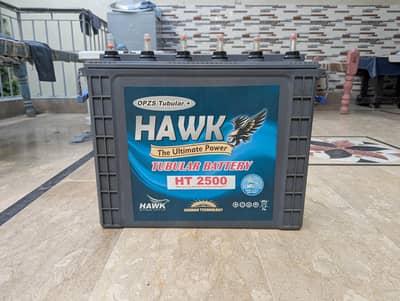 HAWK HT-2500 Tubular Battery 230AH For Sale | German Technology
