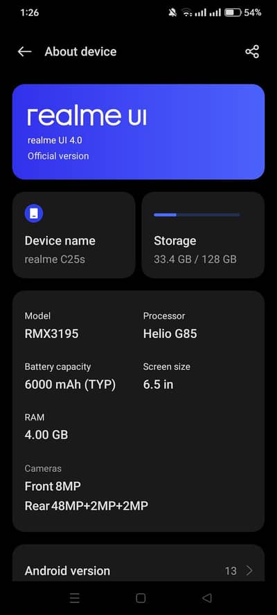 Realme C25s