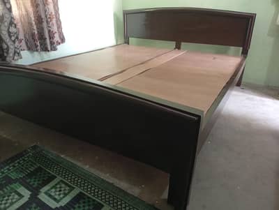 Original wood Ka Double bed hy