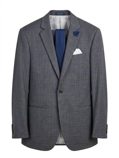 RoyalTag Branded Charcoal Grey 3-Piece Suit