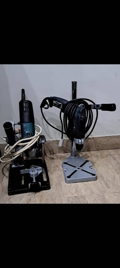 Grinder Stand + Drill stand box pack (Urgent sale)