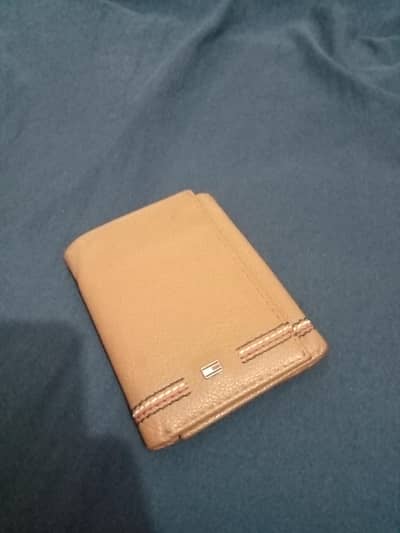 Tommy Hilfiger orginal leather brown wallet unisex