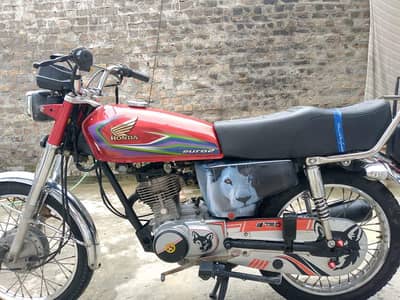 Honda 125 CG bike for sale my WhatsApp number 0329/62/13/592