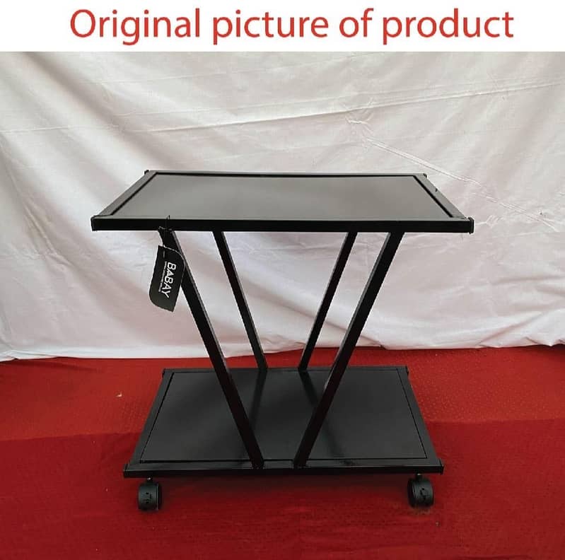 Coffee table with wheels 1
