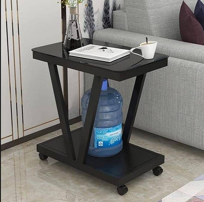 Coffee table with wheels 3